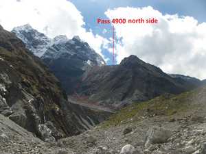 Nyabamsal pass north