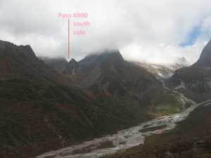 Nyabamsal pass south